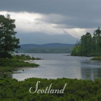 Scotland hilside